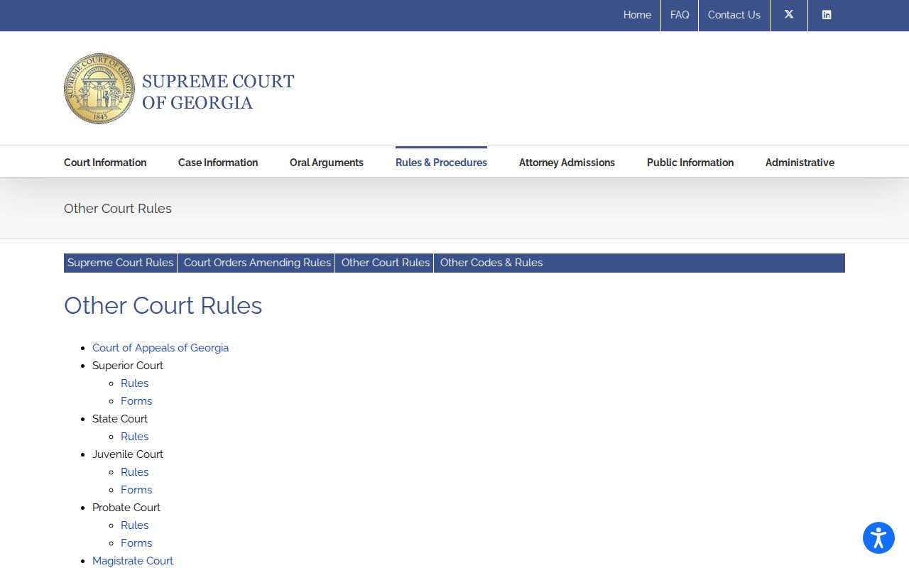 Greene County criminal court docket Georgia rules directory