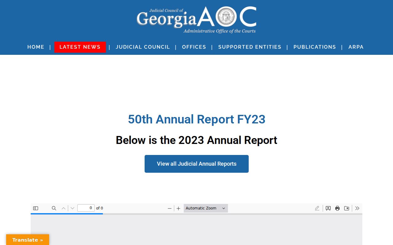 Georgia AOC context for Greensboro municipal records
